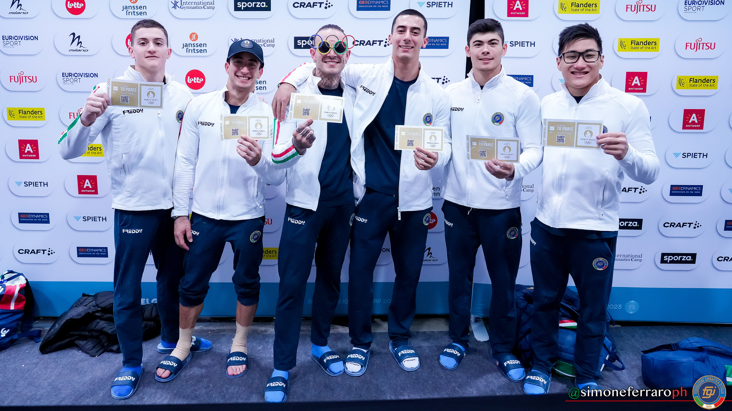 Anversa (BEL) - Campionato Mondiale 2023 di Artistica maschile - Qualifica olimpica